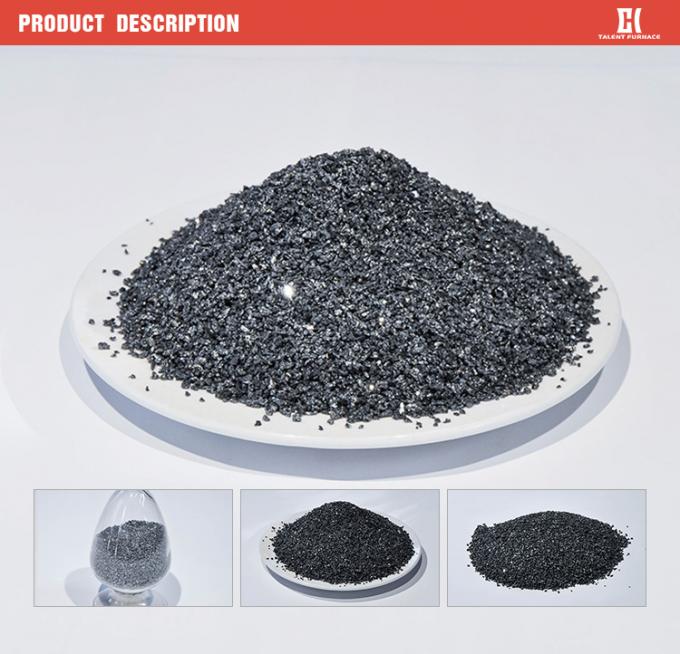 Ventes directes d'usine pour le réfractaire métallurgique de carbure de silicium de noir de petit prix d'industrie
